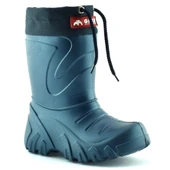 Lemigo Grizzly Eva Çocuk Kürklü Lacivert Yağmur Çizmesi (835) - 2