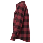 Alpinist Vejan Erkek Ekose Outdoor Gömlek Vişne (600801) - 3