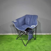 Argeus Nevgrande Comfort Katlanabilir Kamp Sandalyesi Lacivert - 4