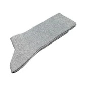 Pro Çorap Şeker (Diyabetik) Sıkmayan Pamuk Erkek Çorabı Gri (16408-R4) - 3