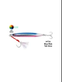 Fujin Metal Cast Jig Metal Yem  Blue Pink Tail Glow 80 GR thumbnail 1