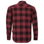 Alpinist Vejan Erkek Ekose Outdoor Gömlek Vişne (600801) - 4