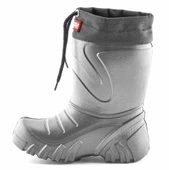 Lemigo Grizzly Eva Çocuk Kürklü Gri Yağmur Çizmesi (835) - 4