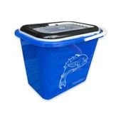 Balıkçı Kovası - 15 lt - Fishack - Süzgeçli - Mavi (Kod 179) - 4