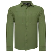 Alpinist Tegus Uzun Kollu Erkek Gömlek Açık Yeşil (600701) - 1