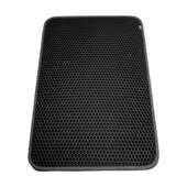 Cattie Altıgen Kum Toplayıcı Fonksiyonel Kedi Paspası Gri 37*50 cm - 2