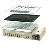 Dumansız Portatif Izgara Ocak - Orcamp - Bej (CK-507) - 1