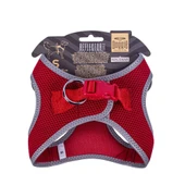 Doggie Havalı Dokuma Reflektörlü Küçük Irk Göğüs Tasması Red 32-38 cm(ARG-S) - 2