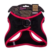 Doggie Havalı Dokuma Neon Küçük Irk Göğüs Tasması Pembe 42-48 cm (ANG-L) thumbnail 2