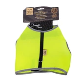 Cattie Havalı Dokuma Kedi Göğüs & Gezdirme Takımı Sarı 1*25-35 cm - 2