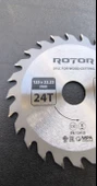 Ahşap kesme diski ROTOR 125*22,23 24T thumbnail 3