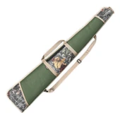 TFK 049  Yeşil Tüfek Kılıfı 51 Namlu - 115 cm - 1