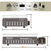 Dumansız Portatif Izgara Ocak - Orcamp - Bej (CK-507) - 5
