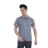 Spor Erkek Polo Yaka Tişört - Hızlı Kuruyan Tişört - Ultra Dry Gri (600613) - 1