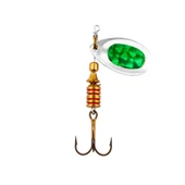 Alabalık Turna Döner Olta Kaşık - Ilba Tondo Alpha 30183 - Gümüş/Yeşil - No:3 thumbnail 2