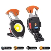 Wison Çok Fonksiyonlu Şarjlı Anahtarlıklı Fener Turuncu (WS-5050) - 1