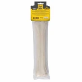 Delibon Deri Pres Kemik Köpek Ödülü Beyaz 27 Cm - 2