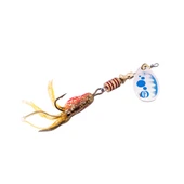 Alabalık Turna Döner Olta Kaşık - Ilba Bubble Yem 390122 - Gümüş/Mavi - No:2 - 1