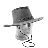 Kovboy Şapkası - Fötr Şapka - Gri - HG-200 - 4