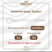 Doggie Konfor Dokuma Gezdirme Kayışı Royal Mavi 2.5*120 Cm (DGZT-25) - 4