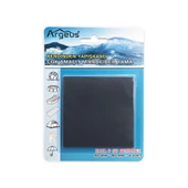 Argeus 4'lü Fiber Çanta Delik Tamir Yaması Antrasit - 1