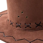 Kovboy Şapkası - Fötr Şapka - Açık Kahve - HG-200 - 3