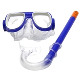 Vardem Oval Dalış Maskesi ve Şnorkel Seti Mavi (SMG-M25S80) - 1