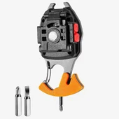 Wison Çok Fonksiyonlu Şarjlı Anahtarlıklı Fener Turuncu (WS-5050) - 4