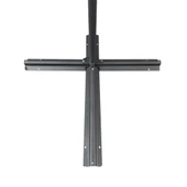 Argeus Yandan Kollu Katlanabilir Bahçe ve Balkon Şemsiyesi Krem thumbnail 5