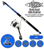 Fishack EasyCast Kıyı Olta Seti M - 2.70MT/30-60GR - 1