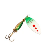 Turna Levrek Alabalık Döner Olta Kaşık - Alp Long - Yeşil/Kırmızı - No:2/16GR thumbnail 1