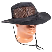 Fileli Outdoor Şapka - Balıkçı Şapka - Siyah - ART-7502 - 4