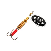 Alabalık Turna Döner Olta Kaşık - Ilba Tondo 28732 - Siyah/Beyaz - No:2 thumbnail 1