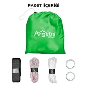 Argeus Cibinlikli Kamp Hamağı Yeşil - 5