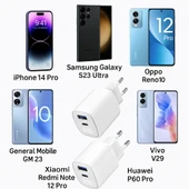 Dijital Göstergeli 30W USB-C + USB-A GaN Hızlı Şarj Adaptörü Seyahat Dostu, Ultra Güvenli - 4