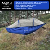 Argeus Cibinlikli Kamp Hamağı Mavi - 2