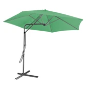 Argeus Yandan Kollu Katlanabilir Bahçe ve Balkon Şemsiyesi Yeşil thumbnail 1