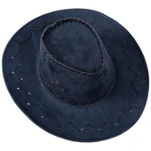 Kovboy Şapkası - Fötr Şapka - Lacivert - HG-200 - 2