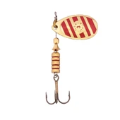 Alabalık Turna Döner Olta Kaşık - Ilba Zebra 21213 - Altın/Kırmızı - No:3 thumbnail 2