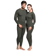 Yetişkin Termal İçlik - Thermoform - Active Ribana - Haki - 1