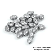 Gezer Olta Kurşunu - Kıstırma (Zeytin) Kurşun - 40 Gram - 120 Gr Paket - 1