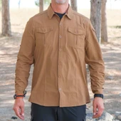 Loç Outdoor Tactical Erkek Gömleği Kum thumbnail 1
