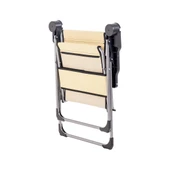 Katlanabilir Piknik ve Kamp Sandalyesi - Bardaklıklı - Rock - Buğday (A-24-R16)- 140KG Taşıma - 5