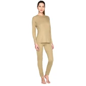 Yetişkin Termal İçlik - Thermoform - Active Ribana - Kum - 5