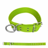 Savex Dokuma Köpek Boyun Tasması Yeşil 5*80 cm - 1