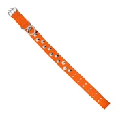 Dokuma Çivili Köpek Boyun Tasması - 5*80 cm - Turuncu - 2