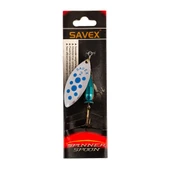 Turna Levrek Alabalık Döner Olta Kaşık - Alp Long - Gümüş/Mavi - No:2/20GR thumbnail 2