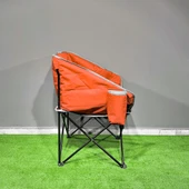 Argeus Balcony Comfort Katlanabilir Kamp Sandalyesi Turuncu - 5