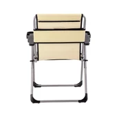 Katlanabilir Piknik ve Kamp Sandalyesi - Bardaklıklı - Rock - Buğday (A-24-R16)- 140KG Taşıma - 4