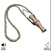 Savage Hunter Askılı Ördek Düdüğü Saz Desen - 1
